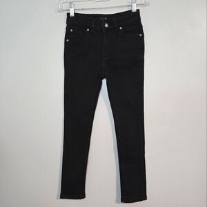 Joe's Jeans Girls Black Skinny Jeans, Size 7 ~ EUC